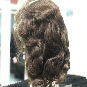 Peluca ondulada de agua para mujeres negras, cabello Remy virgen, peluca de encaje transparente, extensión de cabello humano de alta calidad, precio al por mayor - Product Image 1