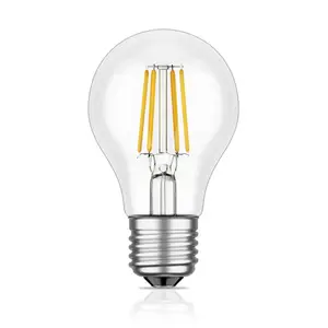 Lampadina intelligente all'ingrosso E26 E27 E14 E12 led bulbb 2W 4W 6W2700K 3000K 4000K lampadina a filamento led