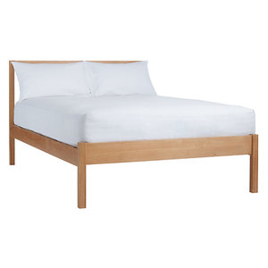 Minimalist Solid Teak Wall <b>Bed</b> <b>Queen</b> <b>Size</b> Durable Wooden <b>Bed</b> Frame - Product Image 3