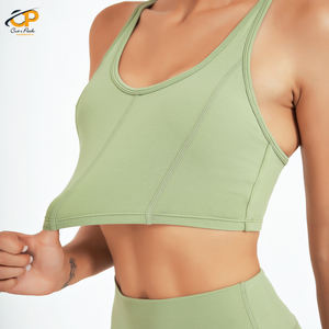 Soutien-gorge de sport respirant pour femme, bas prix, 2022, léger, avec impression de Logo personnalisé, vente en gros - Product Image 2