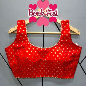 Indian Designer Readymade <strong>Saree</strong> <strong>Blouse</strong> - Product Image 6