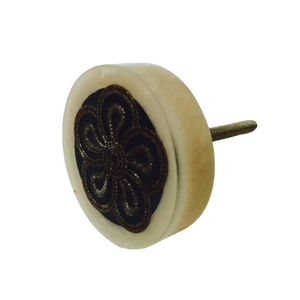 <b>Pink</b> Printed Resin Cupboard Drawer Knob Home <b>Decorative</b> Hot Selling 40mm Resin Cabinet Door Knob Handle by Lametierartz - Product Image 2