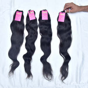 Fournisseurs en gros de cheveux humains bruts non traités, cheveux vierges brésiliens à cuticules alignées, extensions de cheveux humains vierges en lots. - Product Image 1