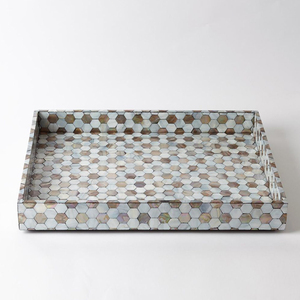 Plateau mère de perles, 1 pièce, décoration de la maison, vente en gros - Product Image 3