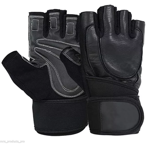 Venta al por mayor de calidad personalizada Fitness ejercicio gimnasio mano guantes de levantamiento de pesas Top Trending Gym Guantes - Product Image 2