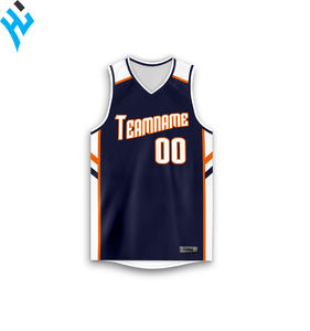 Embroidered Custom Design Color Black Youth Basketball Reversible Uniforms - Product Image 3