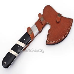 beautiful Custom Hand Made 13 inches Long Full tang High Carbon Steel Tomahawks <b>Axe</b> (Smk1488) - Product Image 5