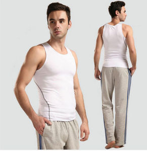 Camiseta sin mangas para gimnasio, chaleco de alta calidad para entrenamiento y correr, chaleco sin mangas para fitness, venta al por mayor - Product Image 2