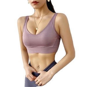 Meilleure vente de soutien-gorge de sport sans couture pour femmes avec logo personnalisé pour femmes/soutien-gorge de sport à prix raisonnable - Product Image 1