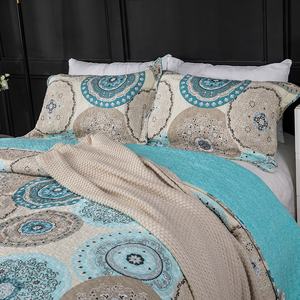 Colcha moderna bordada de algodón <span class=keywords><strong>para</strong></span> <span class=keywords><strong>niñas</strong></span>, colcha bordada <span class=keywords><strong>para</strong></span> el día de Pascua - Product Image 3