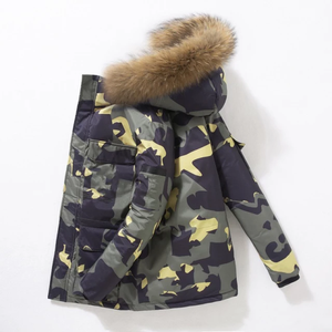 Chaquetas con capucha de piel para mujer, elegantes y a la moda, 2021 - Product Image 4