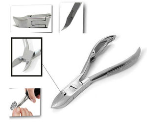 ที่ตัดเล็บเท้าแบบหนา สำหรับมืออาชีพ ตัดหนังกำพร้าและผิวหนังที่ตายแล้ว ทนทาน คมกริบ ทำจากสแตนเลส ปากกว้าง สำหรับทำเล็บ - Product Image 5