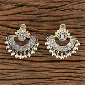 Boucles d'oreilles eid, livraison gratuite, deux tons plaquée, style occidental, 103082 - Product Image 3