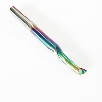 Fraise à queue en carbure de tungstène à 2/3 dents, revêtement TiCN, pour aluminium, OEM/ODM