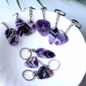 Llavero de Cristal Premium, Set de Regalo de Boda, Anillo con Piedra Preciosa, Soporte para Piedras |   Proveedor Mayorista en Línea de Llaveros de Cristal Curativos - Product Image 3