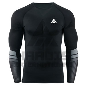 Vêtements pour hommes Compression Manches longues Rash Guard Vente en gros Superbe qualité Adultes Rash Guard - Product Image 1