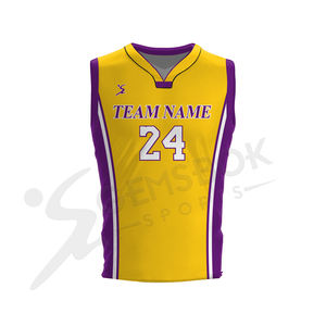 ชุดบาสเก็ตบอลแห้งเร็วออกแบบได้ตามต้องการสวมใส่สบายระบายอากาศล่าสุด - Product Image 3