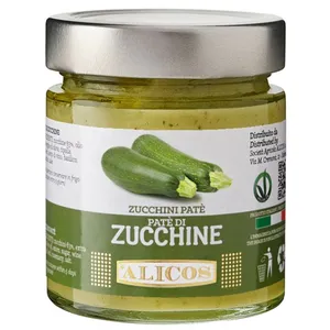 Made In Italy Ready To Eat Food Delicate Sauce Appetizer Jar 190g Vegetables Zucchini Pate For Seasoning