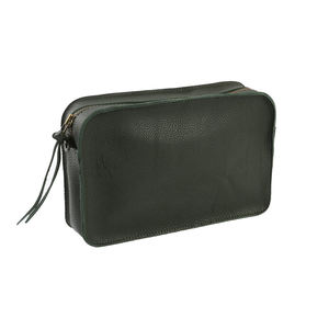 กระเป๋าเครื่องสำอางหนังนิ่มแฟชั่นสไตล์เกาหลีแนววินเทจมี2มือจับกันน้ำโลโก้ส่วนตัวจัดเก็บแบบมืออาชีพ - Product Image 2