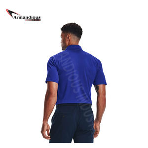 Polo de golf uniforme de conception personnalisée de haute qualité avec t-shirt polo homme à bas prix 100% coton - Product Image 3