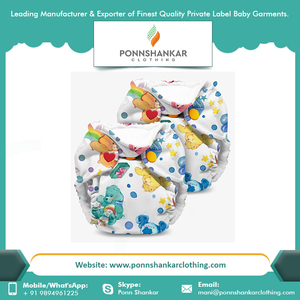 Pañal de tela de algodón suave para bebé, a precio de venta al por mayor - Product Image 4