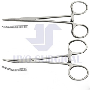 Acier inoxydable chirurgical de haute qualité 14cm, pince à moustiques pince hémostatique droite incurvée/pince hémostatique - Product Image 3