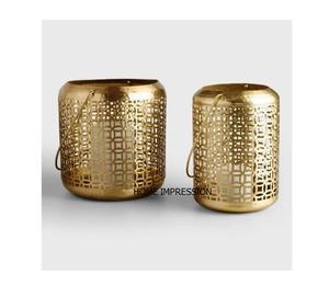 Elegante hierro forjado lujo vela linterna diseñador antiguo hecho a mano linterna moderna Vintage Metal linterna tradicional decorativa - Product Image 4