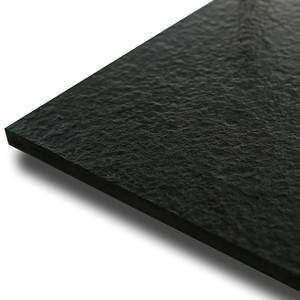 Modern <b>Paving</b> Black Basalt <b>Stone</b> Flamed Brushed Eco-Friendly Anti-Slip 17mm Thick Cut-to-Size Tiles for Outdoor Hotel Use - Product Image 1