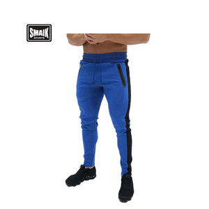 Pantalones Deportivos de Felpa para Hombre, Diseño de Primera Calidad, 100% Algodón, Estilo Vintage, Cierre con Cordón, Franja Lateral Bordada, Otoño, Deportes, OEM - Product Image 6