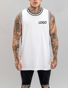 Camiseta sin mangas de gimnasio para hombre OEM de alta calidad, chaleco de equipo de Fitness con impresión Digital para viajes deportivos y entrenamiento - Product Image 4