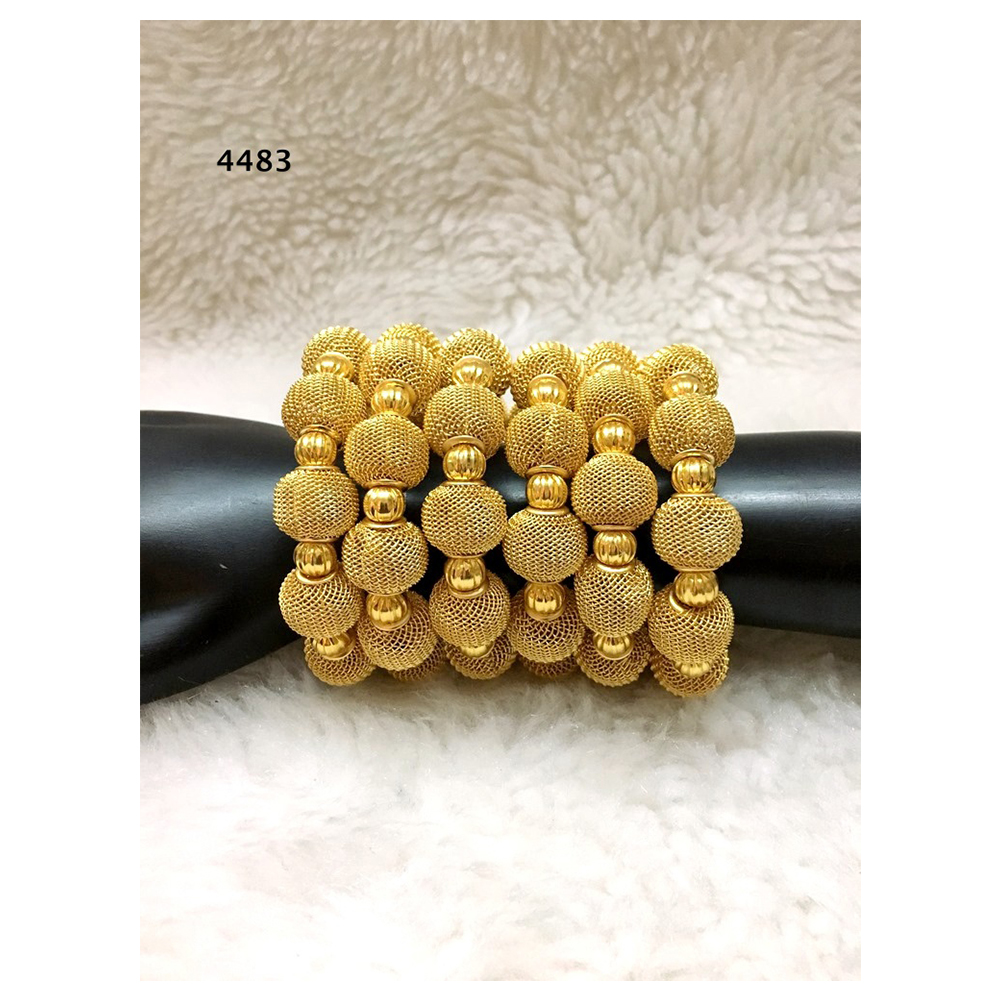Elegant Colored Gold Bijoux African Collection Jewellery Set Bridal Bangle by ANSHUL AGRAWAL