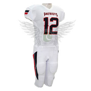 Uniforme de Football américain de couleur unie, uniforme léger pour jeunes américaines, couleur unie - Product Image 3