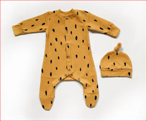 รอมเปอร์ผ้าฝ้ายสำหรับเด็กพร้อมขาและมือเต็มแขน - Product Image 2