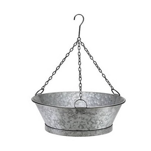 Macetas de Metal para decoración de Exteriores, diseño Vintage y rústico de hierro, Caddy de flores de diseño antiguo y cubo - Product Image 1