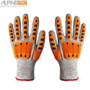 Guantes mecánicos ecológicos para industria de aceite y Gas, herramientas de mano personalizadas para el trabajo, de cuero sintético de impacto - Product Image 2