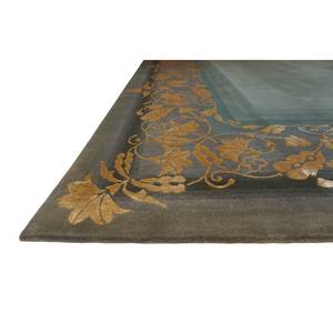 High Quality Shape Design India Manufacturer Wholesaler Direct From Factory Handmade Handknotted Wool and Silk Rug - Product Image 2