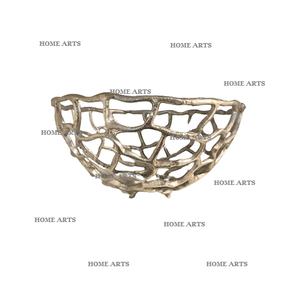 Classic Design Aluminium Decorative Bowl Silver Color Kitchenware Dessert Dates Bowl At Affordable Price - Product Image 4