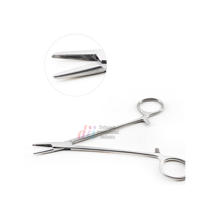 Mayo Hegar Instrumento de sutura quirúrgica de alta calidad de acero inoxidable Soporte de aguja manual Fórceps Debonairii OEM disponible CE - Product Image 5