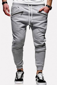 Entraînement Fitness Hommes Pantalons De Survêtement Slim Fit Gym Coton Jogger Pantalon De Survêtement - Product Image 5