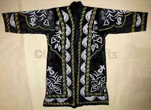 Ladies Fashionable Wholesale New Collection Fluorescent Embroidered <b>Jacket</b> Suzani Oversize Winter <b>Kimono</b> Robe Uzbek Long Coat - Product Image 2