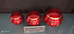 BRASSWORLD INDIA ODYSSEY URNA FUNERARIA PARA CENIZAS DE MASCOTAS ROJA BRILLANTE, Estilo Americano, Latón de Alta Calidad, Hecho en India, Artículos Funerarios - Product Image 6