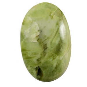 Piedra preciosa de ágata natural serpentina, cabujón ovalado hecho a mano en estilo Feng Shui, figurita, diseño de Mascota - Product Image 1