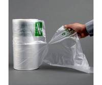 Sacs en plastique recyclables imprimés sur mesure, thermoscellables, en rouleau, avec soufflets latéraux, pour poubelles, sacs gilet et sacs de courses
