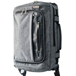 Sac à ordinateur portable multifonctionnel HASUN HS 77 gris, vente chaude, fabriqué au Vietnam, en polyester imperméable, pour hommes, approvisionnement en gros - Product Image 4
