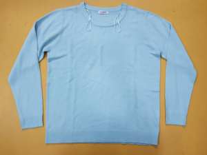 เสื้อกันหนาวแขนยาวสำหรับผู้หญิง,เสื้อคริลิคแบบสวมหัวคอกลมแบบลำลองตราสัญลักษณ์ยี่ห้อพิเศษจำนวนมากสำหรับผู้หญิง - Product Image 5