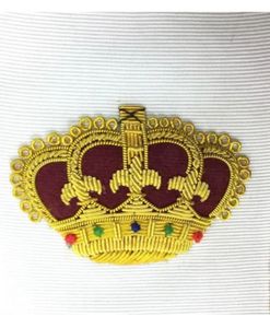 Masonic Regalia-faja blanca de 3 ° grado, con respaldo rito escocés de seda roja, fajas masónicas - Product Image 4