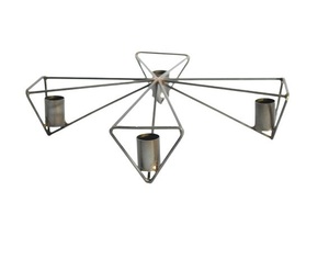 4 CANDLE <b>TEALIGHT</b> TABLE TOP ROUND METAL T-LIGHT HOLDER HIGH QUALITY CANDLE HOLDER BEST SELLING - Product Image 1