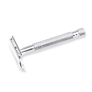 Maquinilla de afeitar clásica para hombre, mango de metal y cobre, cuchilla de doble filo, de seguridad, novedad de 2021 - Product Image 3