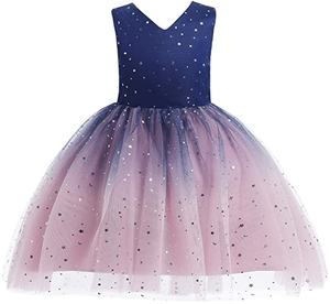 <span class=keywords><strong>Robe</strong></span> <span class=keywords><strong>Tutu</strong></span> scintillante en Tulle pour petites filles, tenue de baptême, personnalisé, motifs de fleurs, pour occasions spéciales, anniversaire - Product Image 2