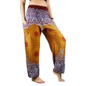 Pantalones bombachos de princesa Mandala para mujer, ropa de verano, color gris, PP0004, 020030, 04, listo para enviar - Product Image 2